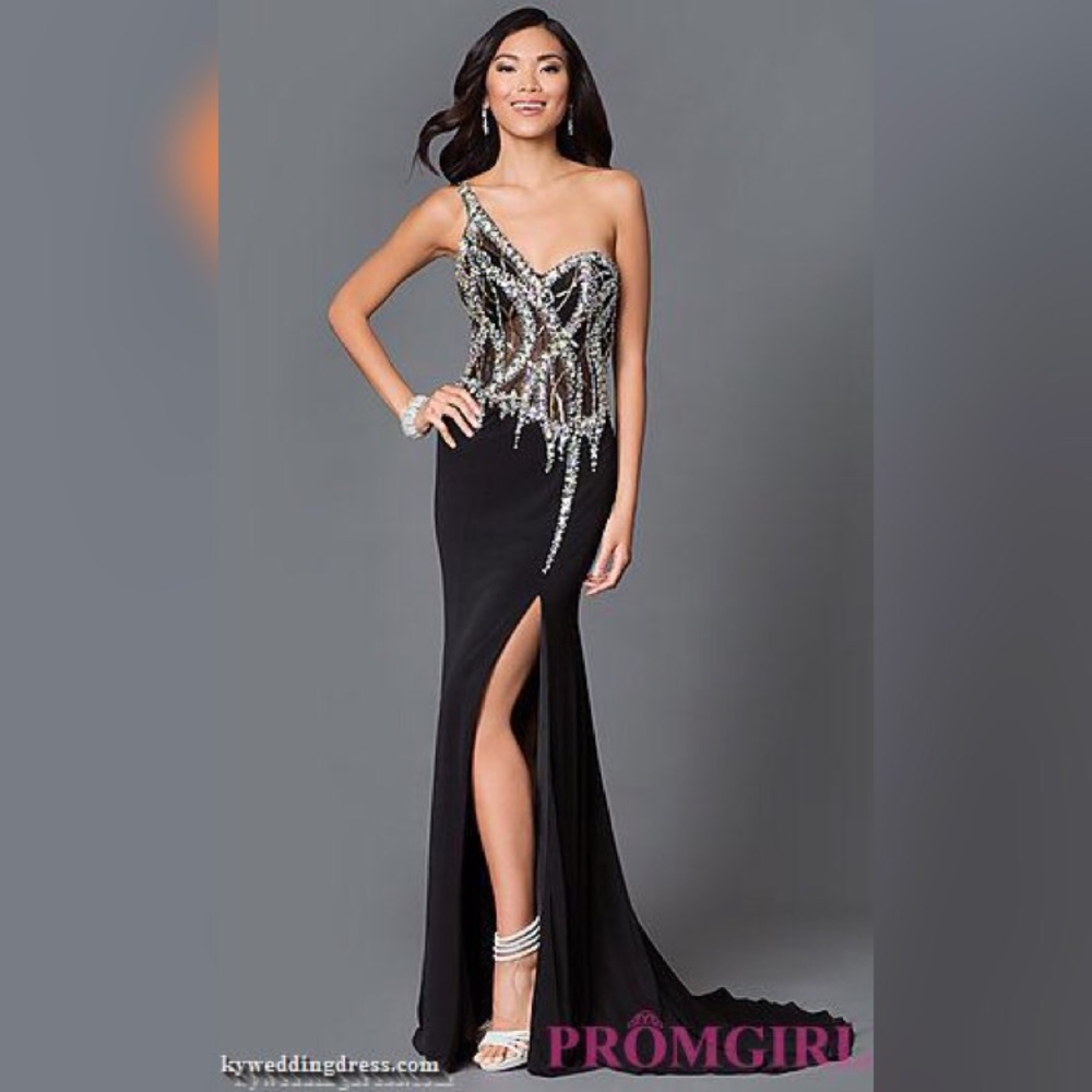 💎 JVN Jovani Rhinestone Prom Dress